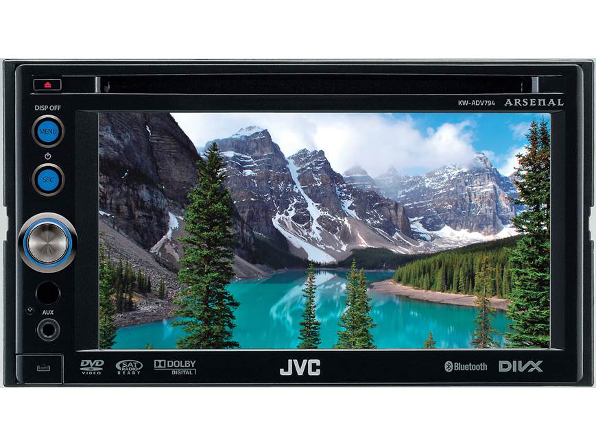 JVC Arsenal KW-ADV794 DVD receiver at Crutchfield