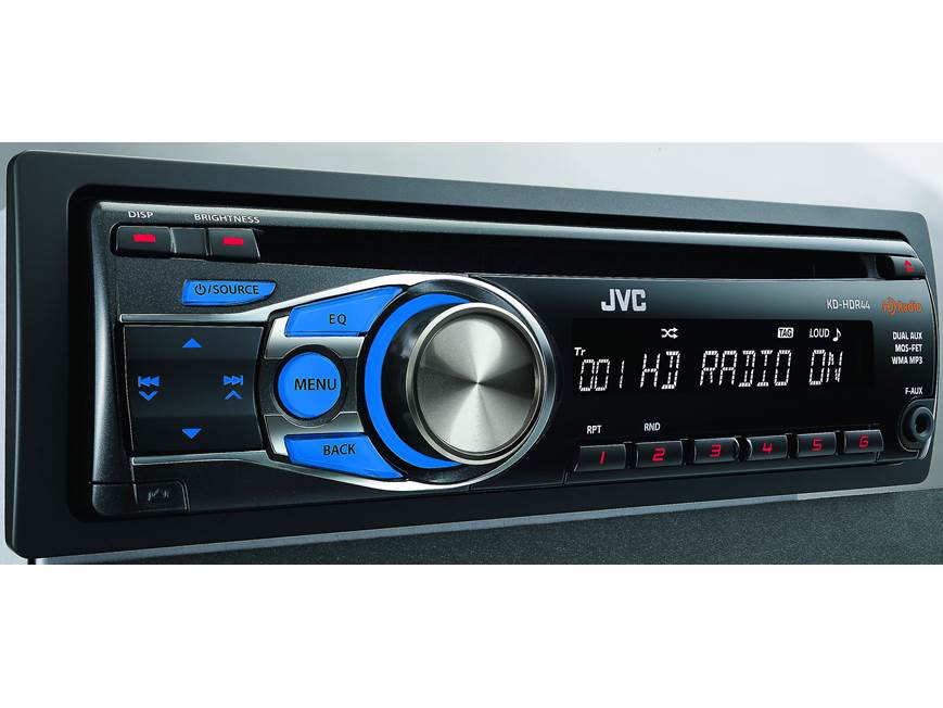 JVC KD-HDR44 CD receiver at Crutchfield