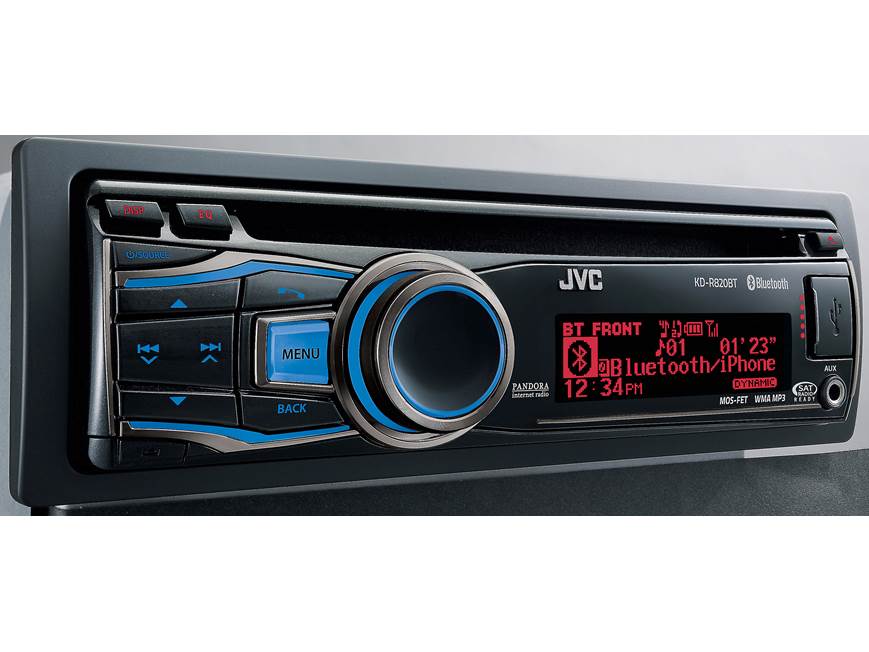 JVC KD-R820BT CD receiver at Crutchfield