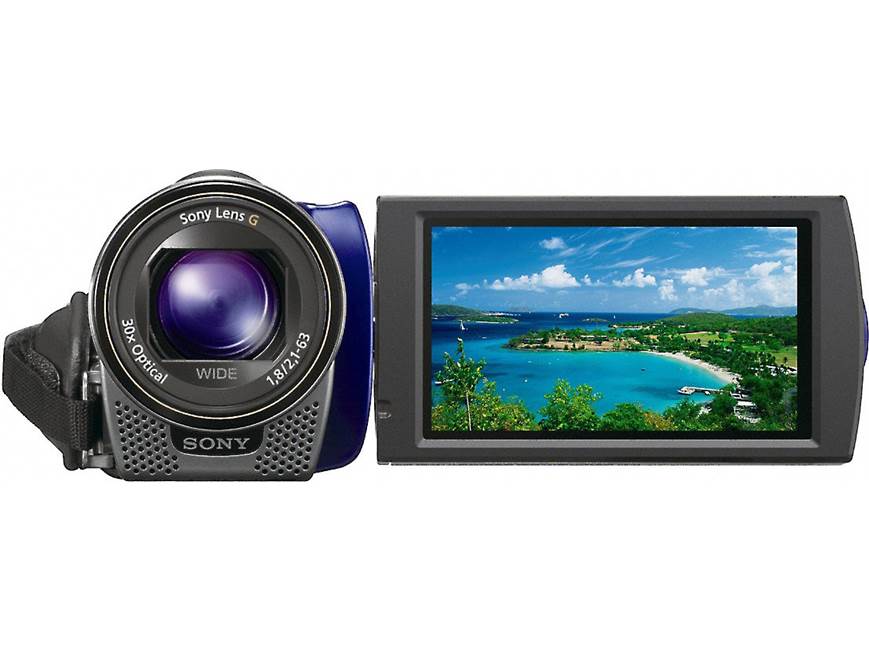 Sony Handycam® HDR-CX130 (Blue) High-definition camcorder (Blue