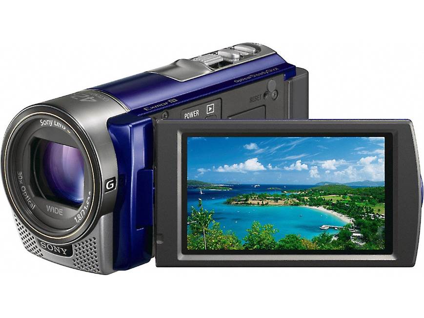 Sony Handycam® HDR-CX130 (Blue) High-definition camcorder (Blue