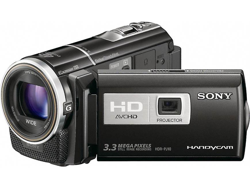 Sony Handycam® HDR-PJ10 HD camcorder with 16GB flash memory and