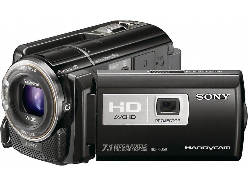 Sony Handycam® HDR-PJ50V HD camcorder with 220GB hard drive memory