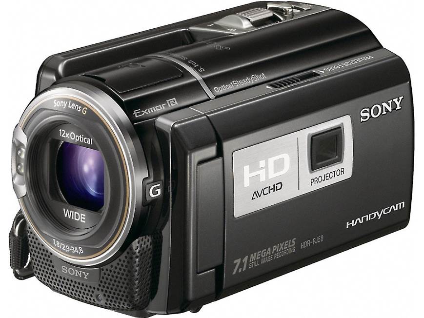 Sony Handycam® HDR-PJ50V HD camcorder with 220GB hard drive memory