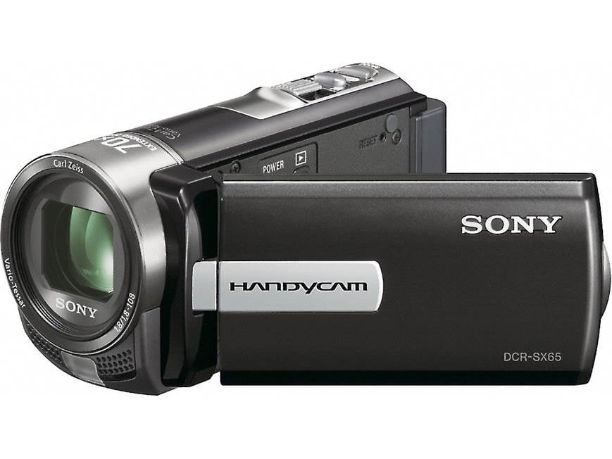 SONY ハンディカム　DCR-SX65 Sony Handycam® DCR-SX65 (Black) Standard-definition camcorder with