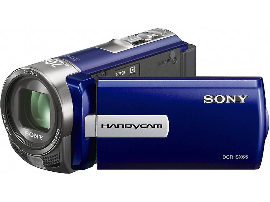 Sony Handycam® DCR-SX65 (Silver): price, highlights, specs, photos