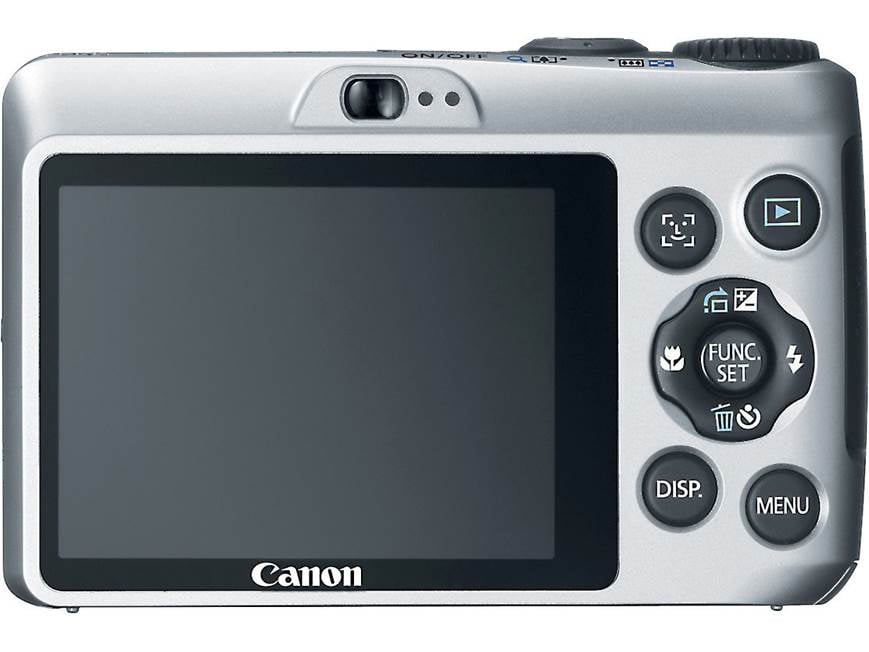 Canon PowerShot A1200 (Silver) 12.1-megapixel digital camera with