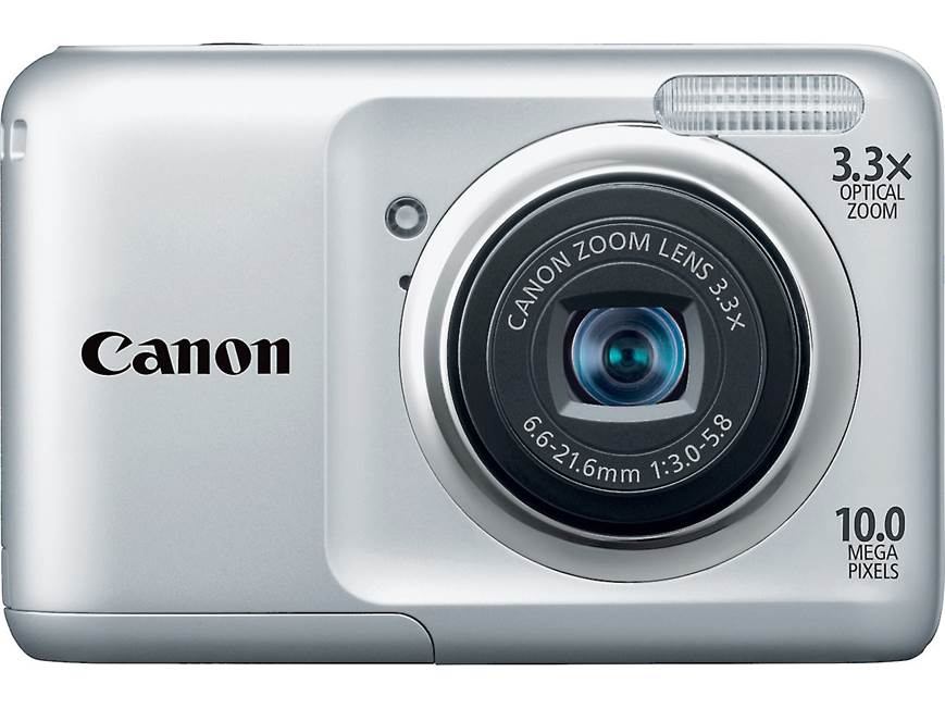 Canon PowerShot A800 (Silver) 10-megapixel digital camera with 3.3