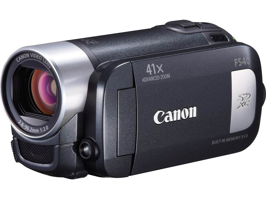 希少　Canon Camera Company inc　　フイルムカメラ Canon FS40 Standard-definition camcorder with 8GB flash memory at