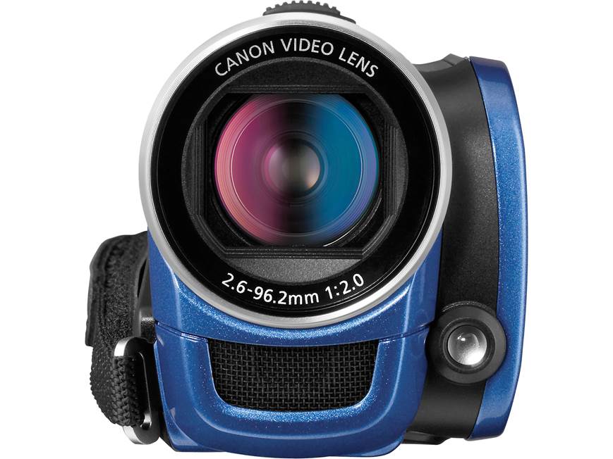 Canon FS400 (Blue) Standard-definition camcorder (Blue) at Crutchfield