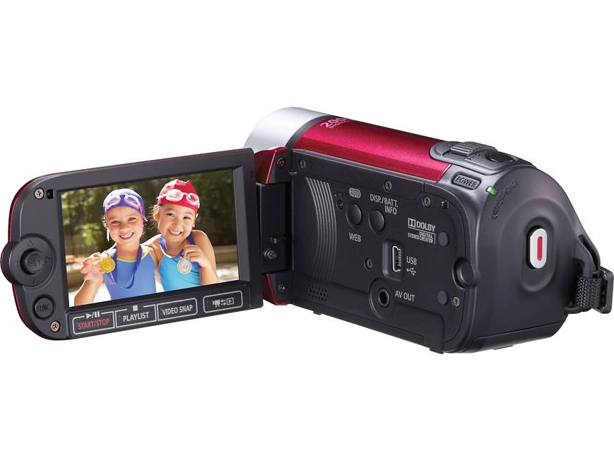 Canon FS400 (Blue) Standard-definition camcorder (Blue) at Crutchfield