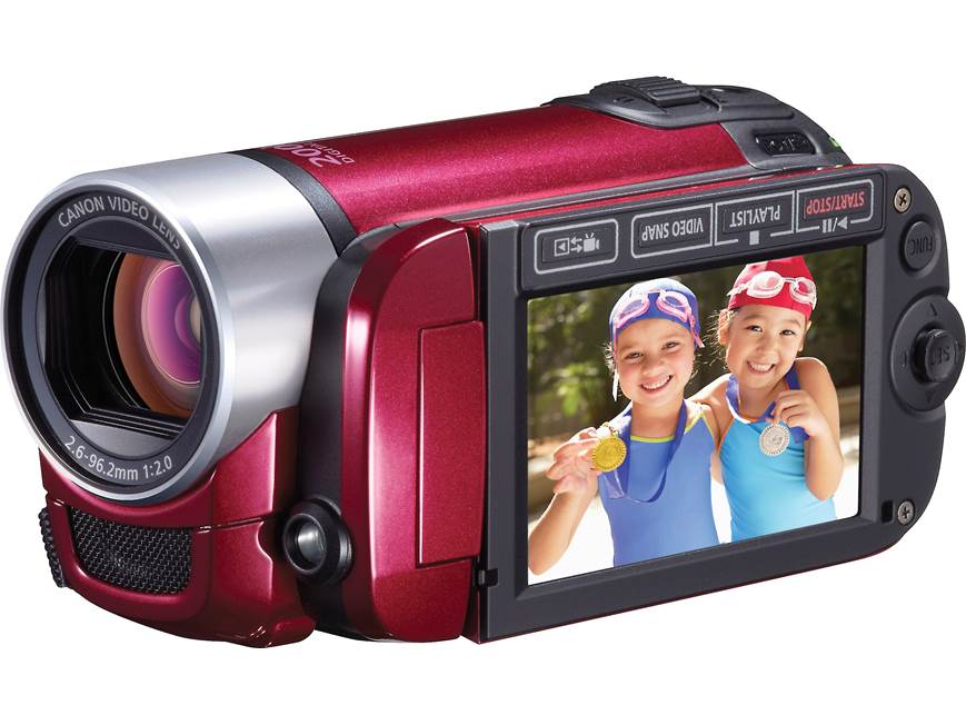 Canon FS400 (Blue) Standard-definition camcorder (Blue) at Crutchfield