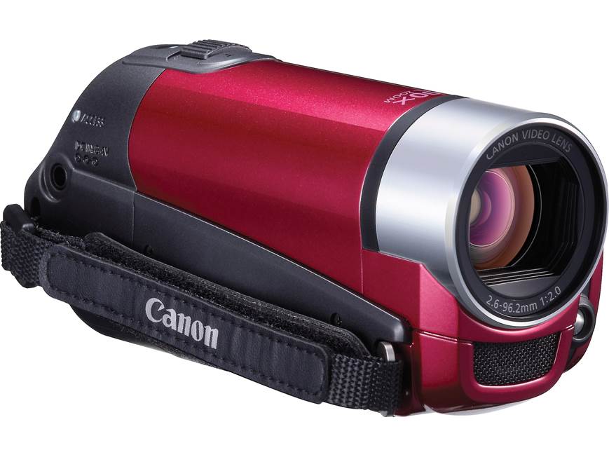 Canon FS400 (Red) Standard-definition camcorder (Red) at Crutchfield