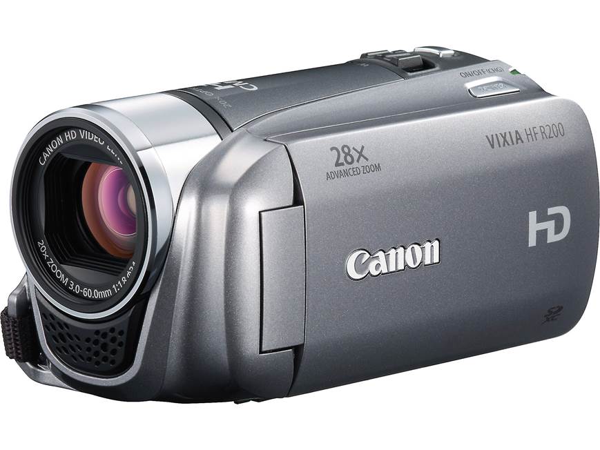Canon VIXIA HF R200 High-definition camcorder at Crutchfield