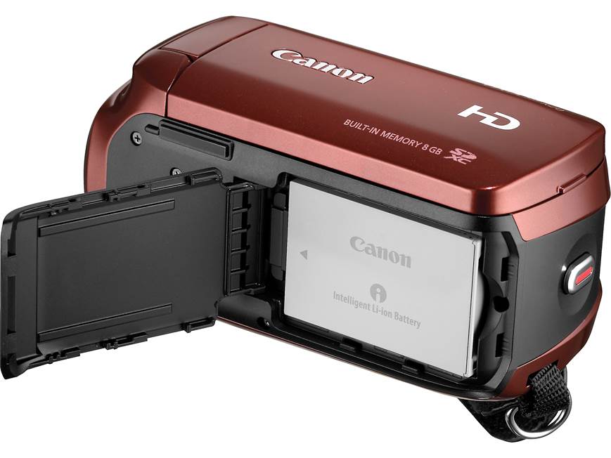 Canon VIXIA HF R20 (Red) High-definition camcorder with 8GB flash