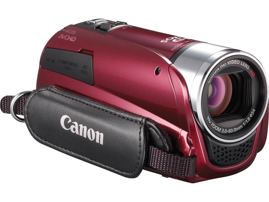 Canon VIXIA HF R20 (Red) High-definition camcorder with 8GB flash
