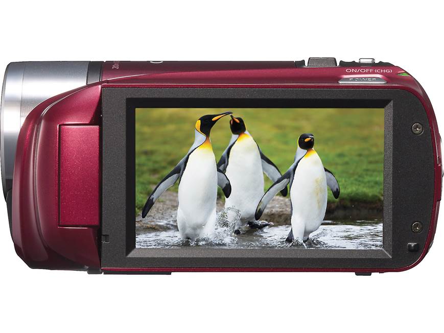 Canon VIXIA HF R20 (Red) High-definition camcorder with 8GB flash