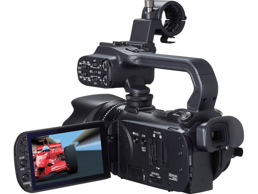 Canon XA10 Professional HD camcorder at Crutchfield