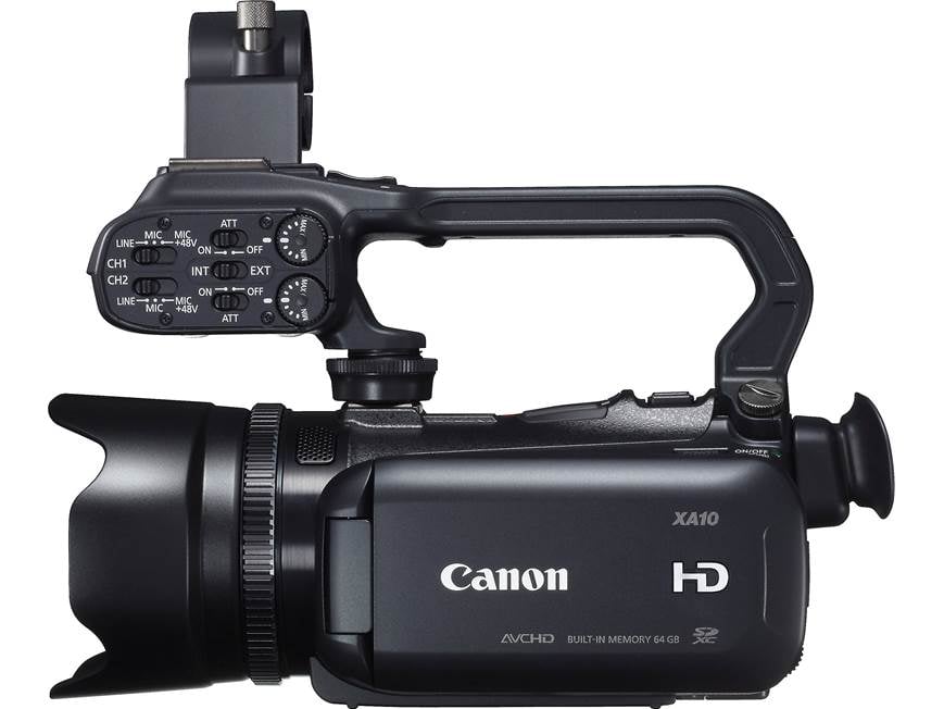 Canon XA10 Professional HD camcorder at Crutchfield