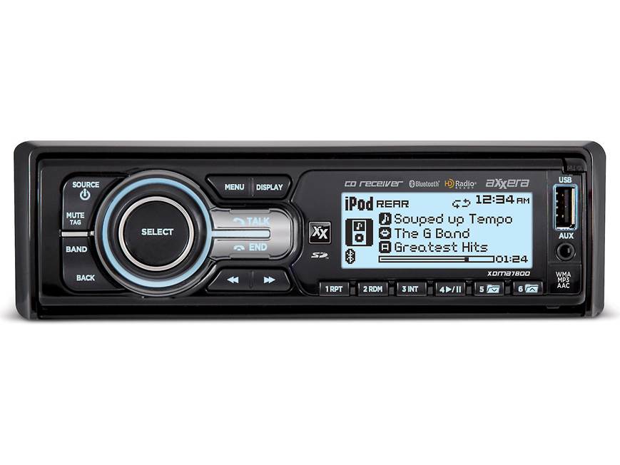 Axxera XDMA7800 CD receiver at Crutchfield