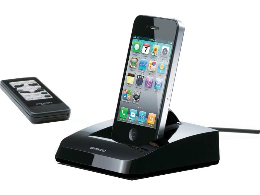 Onkyo DS-A4 iPod®/iPhone® dock at Crutchfield