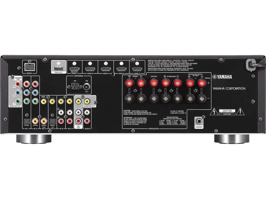 Yamaha RX-V571 Home theater receiver with 3D-ready HDMI switching