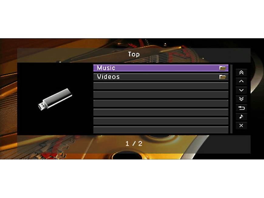 Yamaha RX-V571 Home theater receiver with 3D-ready HDMI switching