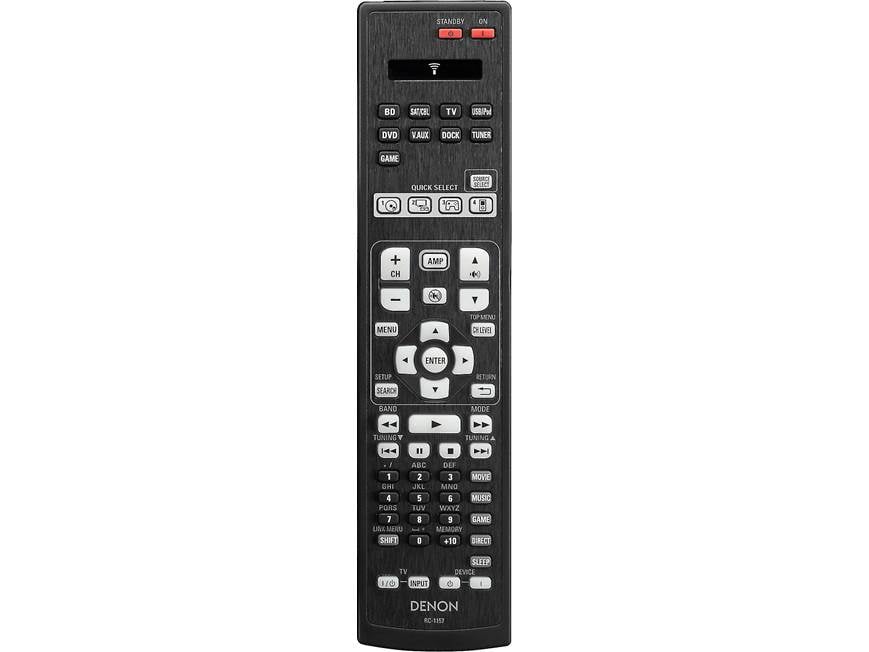 Denon AVR-1612 Home theater receiver with 3D-ready HDMI switching