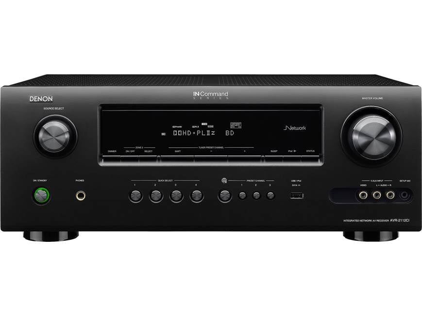 Denon AVR-2112CI Home theater receiver with 3D-ready HDMI