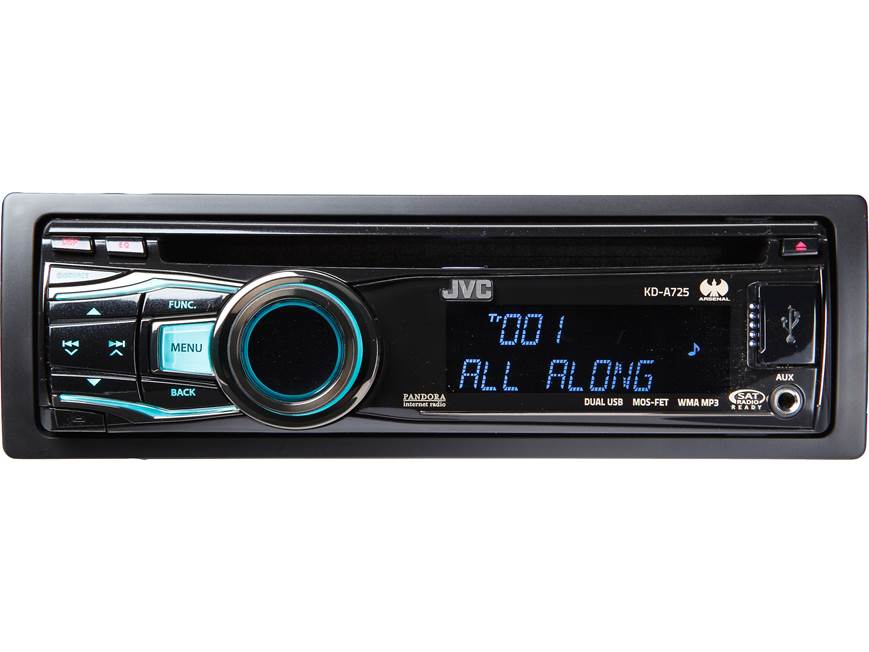 JVC Arsenal KD-A725 CD receiver at Crutchfield