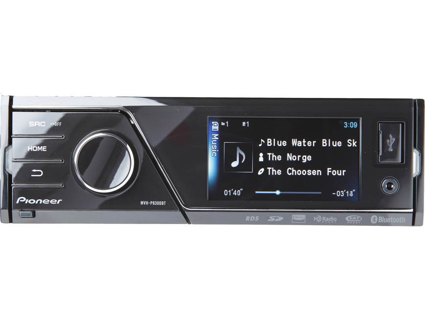 Pioneer MVH-P8300BT Digital media receiver at Crutchfield
