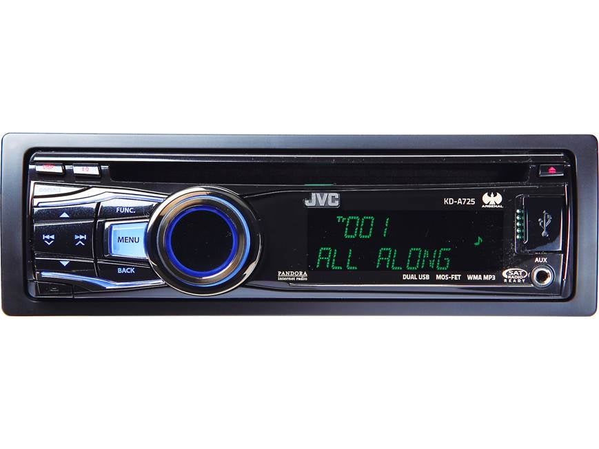 JVC Arsenal KD-A725 CD receiver at Crutchfield JVC Arsenal KD-A725 CD receiver at Crutchfield