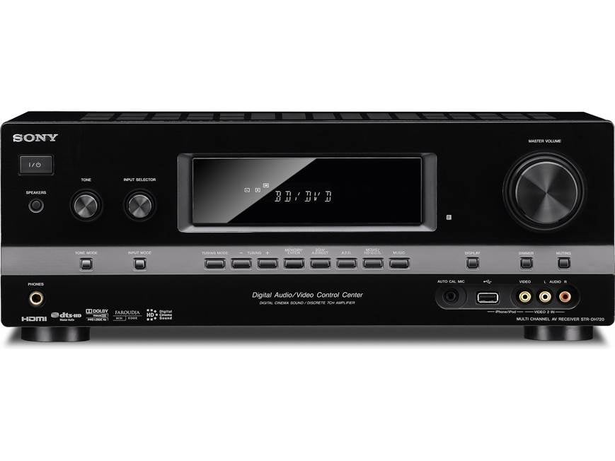 Sony STR-DH720 7.1-channel home theater receiver at Crutchfield
