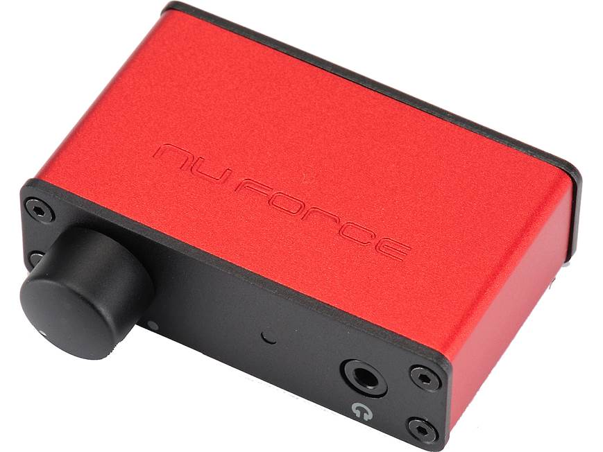 NuForce uDAC-2 (Red) USB digital-to-analog converter/headphone 