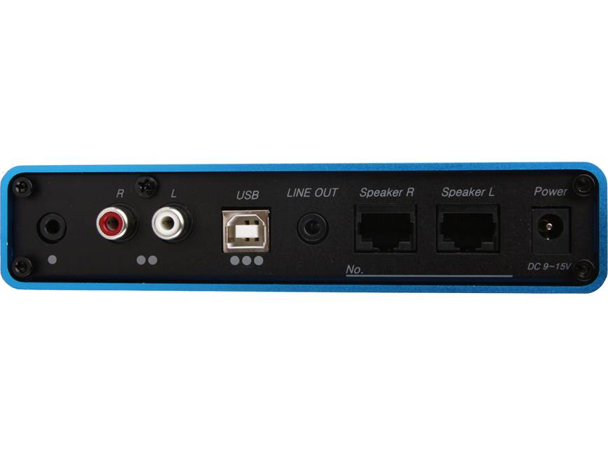 NuForce Icon 2 (Blue) Desktop stereo integrated amplifier with