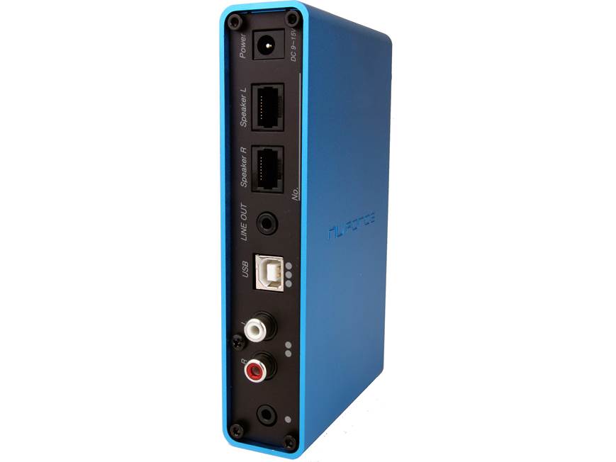 NuForce Icon 2 (Blue) Desktop stereo integrated amplifier with
