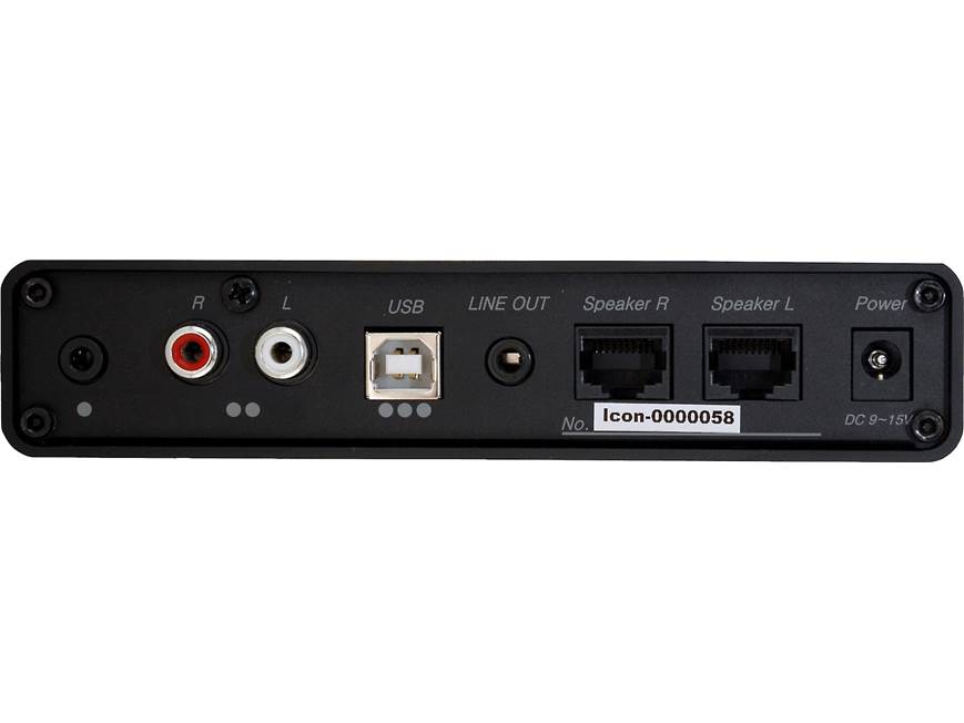 NuForce Icon (Black) Desktop stereo integrated amplifier (Black