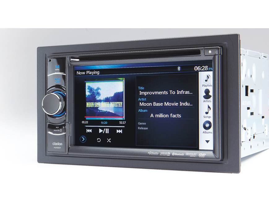 Clarion NX501 Navigation receiver at Crutchfield
