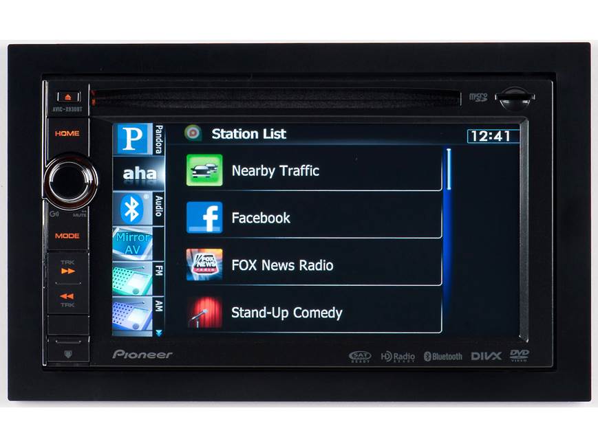 Pioneer AVIC-X930BT Navigation receiver at Crutchfield
