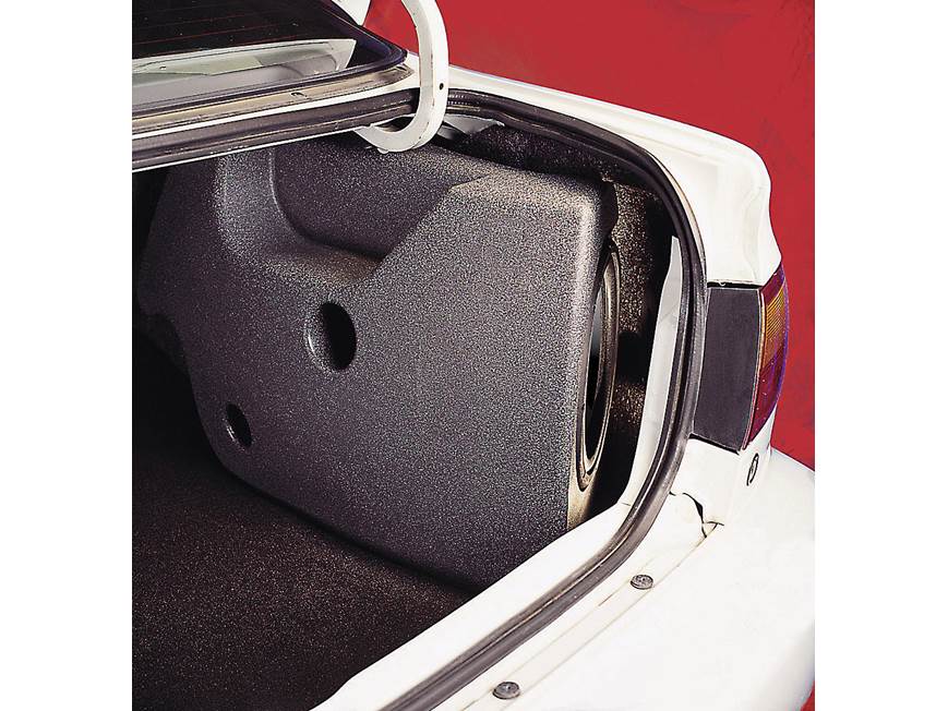 MTX ThunderForm Custom-fit subwoofer — fits 1992-95 Honda Civic