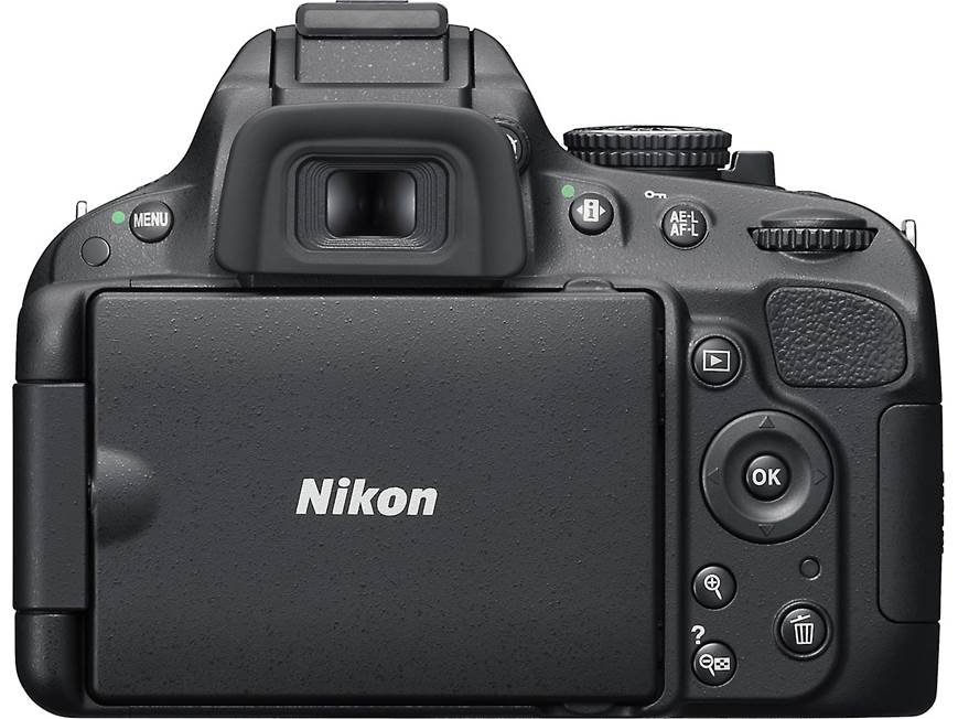 Nikon D5100 Kit 16.2-megapixel digital SLR camera with 18-55mm