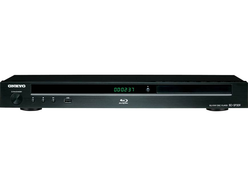 Onkyo BD-SP309 Internet-ready 3D Blu-ray player at Crutchfield