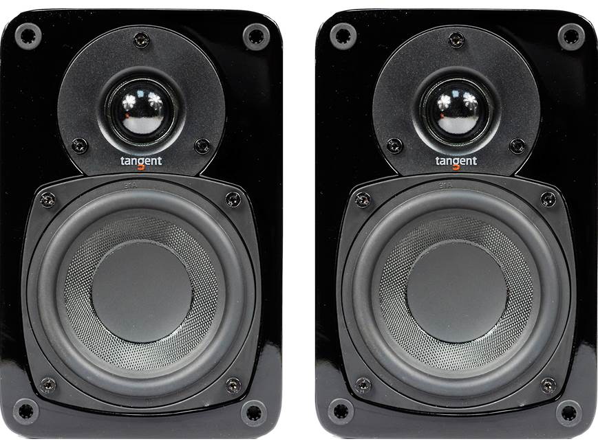Tangent-Audio EVO E4 (Black) Bookshelf speakers (Black) at Crutchfield