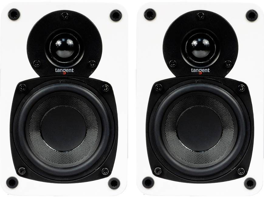 Tangent-Audio EVO E4 (Black) Bookshelf speakers (Black) at Crutchfield