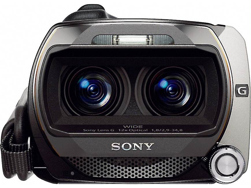 【外箱あり】SONY 3DデジタルHDビデオカメラ HDR-TD10 Sony Handycam® HDR-TD10 3D-capable HD camcorder with 64GB built-in