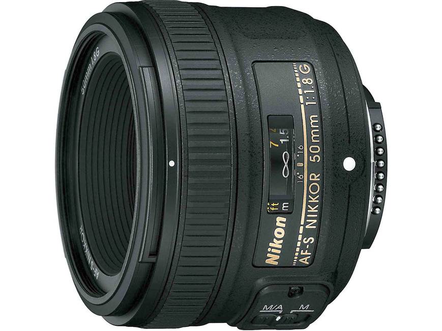 Nikon AF-S Nikkor 50mm f/1.8G Standard prime lens for Nikon SLR