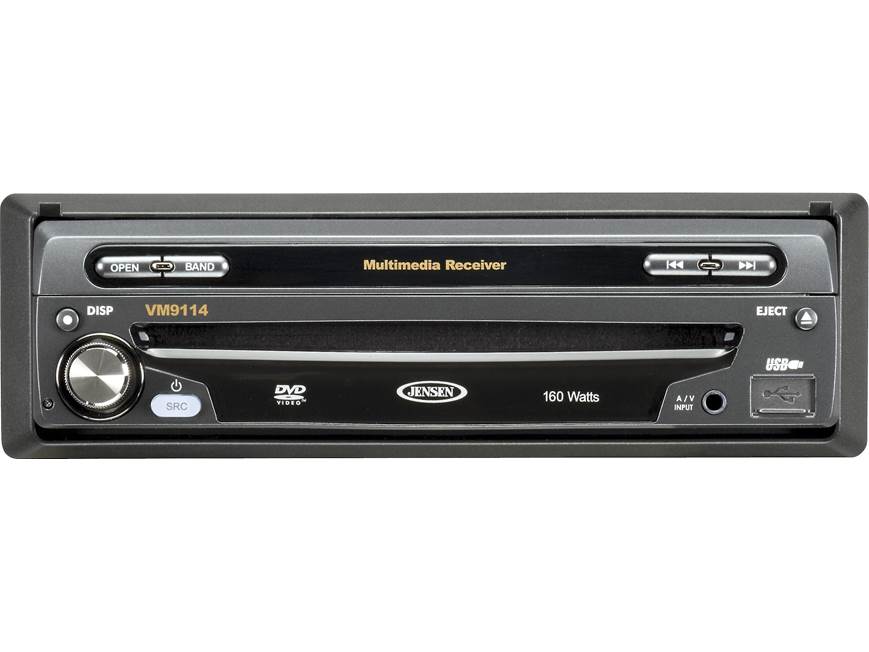 Jensen VM9114 DVD receiver at Crutchfield