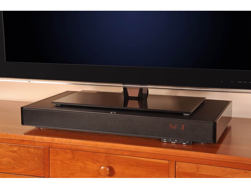 ZVOX SoundBase 580 Powered home theater sound system/platform for