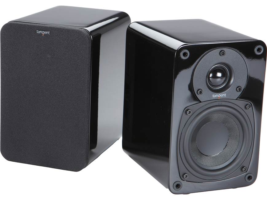 Tangent-Audio EVO E4 (Black) Bookshelf speakers (Black) at Crutchfield