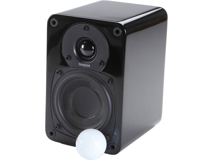 Tangent-Audio EVO E4 (Black) Bookshelf speakers (Black) at Crutchfield